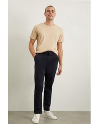 Burton - Skinny Fit Navy Chino Trousers - Lyst