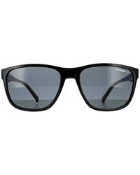 Arnette - Rectangle Shiny Dark Polarized Sunglasses - Lyst