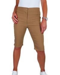 Paulo Due - Everyday Stretch Knee Length Shorts - Lyst