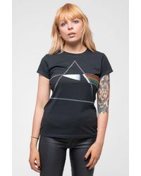 Pink Floyd - Dark Side Of The Moon Diamante Skinny Fit T-Shirt - Lyst