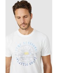 Mantaray - Surf Sessions Printed Tee - Lyst