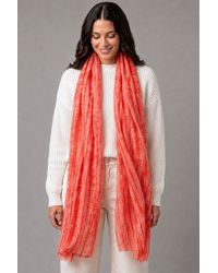 SARTA - Soraya Lightweight Cotton Tie Dye Scarf - Lyst