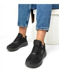 KDMD - Sport Shoes Fabric Breathable Platform Comfort Low Lace Up - Lyst