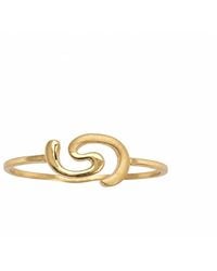 Raina Jewels - 22Ct Double Swirl Ring High Polished Wave Design - Lyst