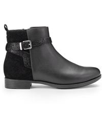 Hotter - Wide Fit 'Haydock' Ankle Boots - Lyst
