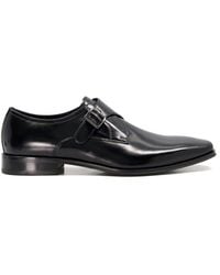 Dune - 'stevie' Leather Monk Straps - Lyst