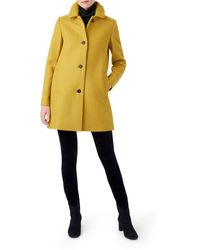 Hobbs Fia Coat - Yellow