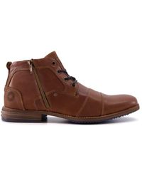 Dune - 'captains' Leather Casual Boots - Lyst