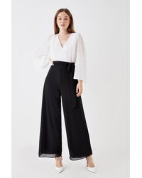 Debut London - Two In One Kimono Sleeve Jumpsuit - Lyst