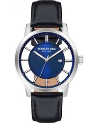 Kenneth Cole - Kc50560002A Modern 51Mm Quartz Watch - Lyst