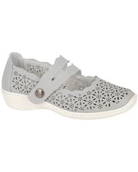 Boulevard - Perforated Leather Sandals - Lyst