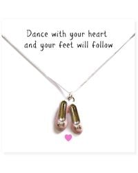 Aye Do Gifts - Ballet Shoes Necklace & Gift Card - Lyst