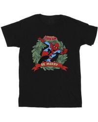 Marvel - Be Merry Cotton T-Shirt - Lyst