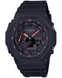 G-Shock - Plastic/resin Classic Analogue Watch - Ga-2100-1a4er - Lyst