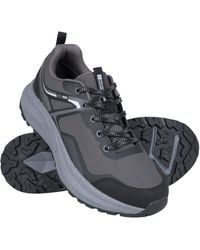 Mountain Warehouse - 'Momentum' Waterproof Heel & Toe Bumpers Lined Trail Running Shoes - Lyst
