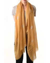 SARTA - Glitter Star Lightweight Scarf - Lyst