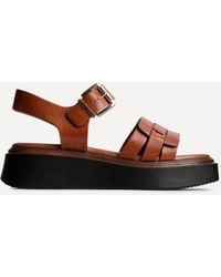 Linzi - Zuri Flatform Sandals - Lyst