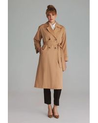 GUSTO - Relaxed Fit Trench Coat - Lyst