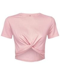 Tridri - Twisted Crop Top - Lyst