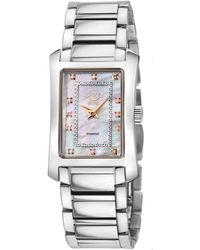 Gv2 - Luino Diamond White Mop Dial 14600b Swiss Quartz Watch - Lyst