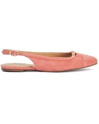 Dune - 'Hanna' Suede Ballet Pumps - Lyst