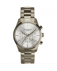 Accurist - Stainless Steel Classic Analogue Quartz Watch - 7359 - Lyst