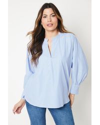 Wallis - Stripe Overhead Shirt - Lyst
