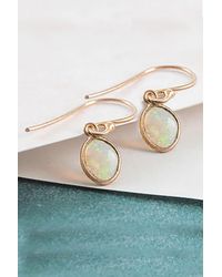 Otis Jaxon London - Welo Opal Sterling October Birthstone Drop Earrings - Lyst