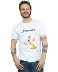 Disney - Beauty & The Beast Be Our Guest T-Shirt - Lyst
