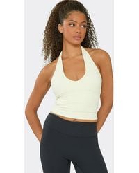 EGO - Sculpting Sleeveless Halter Neck Top - Lyst