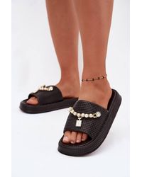 Love Lace - Summer Platform Warm Flatforms - Lyst