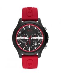 Armani Exchange - Nylon Fashion Analogue Quartz Watch - Ax2436 - Lyst