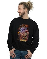 Marvel - Avengers Infinity War Character Poster Sweatshirt - Lyst
