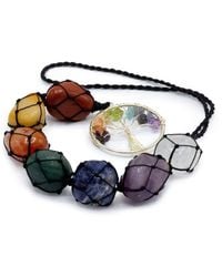 KDMD - Hanging Chakra Tree Of Life Pendant For Meditation & Spiritual Growth - Lyst