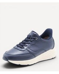DAMART - Amortyl Leather Trainers - Lyst