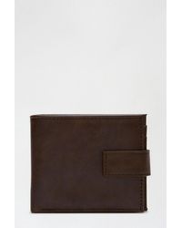 Burton - Tan Clasp Wallet - Lyst