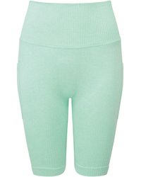 Tridri - Melange Melange Seamless 3D Cycling Shorts - Lyst