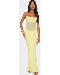 EGO - Strappy Drape Maxi Dress - Lyst