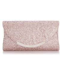 navy glitter clutch