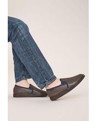 Moshulu - 'Nepal 4' Classic Leather Slippers - Lyst