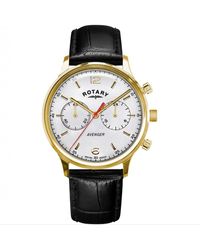 Rotary - Plated Stainless Steel Classic Analogue Quartz Watch - Gs05206/70 - Lyst