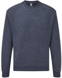 Fruit Of The Loom - Raglan Sleeve Belcoro Sweatshirt - Lyst