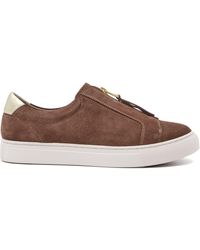 Dune - 'evie_jl' Suede Trainers - Lyst