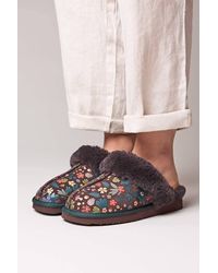Moshulu - 'Tiree' Sheepskin Mule Slippers - Lyst