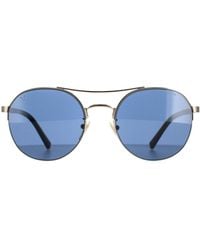 Police - Aviator Shiny Light Spla24 Lewis 03 - Lyst