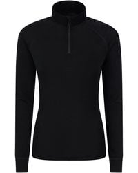 Mountain Warehouse - Lightweight Breathable Thermal Long Sleeve Merino Wool Base Layer Top - Lyst