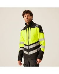 Regatta - Hi-Vis X-Pro 3-Layer Softshell Jacket - Lyst