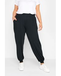 Yours - Cuffed Harem Joggers - Lyst