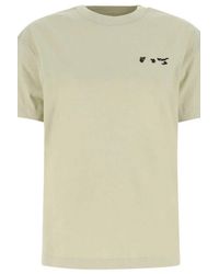 Off-White c/o Virgil Abloh - Ow Short Sleeve Crew Neck Regular Fit T-Shirt - Lyst