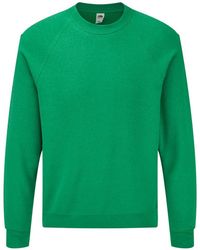 Fruit Of The Loom - Raglan Sleeve Belcoro Sweatshirt - Lyst